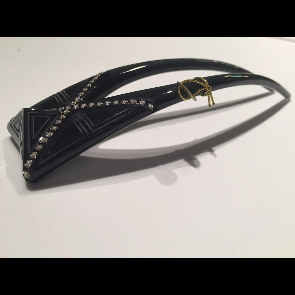 LAST ONE💗Colette‎ Malouf Architecture & Swarovski hairpin